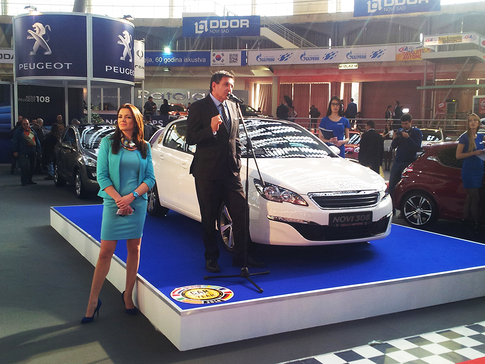 Peugeot na Beogradskom sajmu, BG CAR SHOW 2014