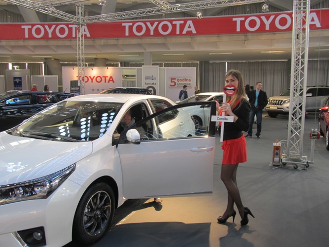 Odlična prodaja Toyota vozila na BG Car Show 2014