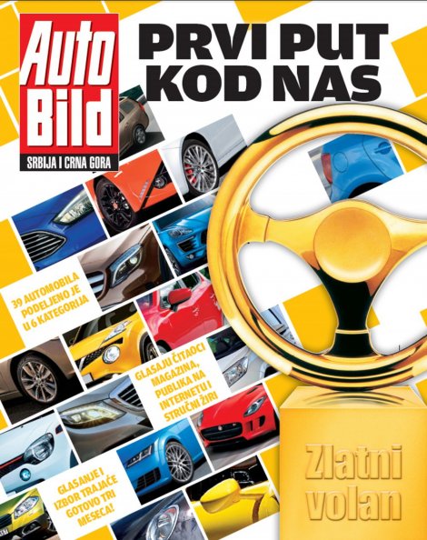 VIDEO  –  Časopis Auto Bild u Srbiji organizuje izbor “Zlatni volan”