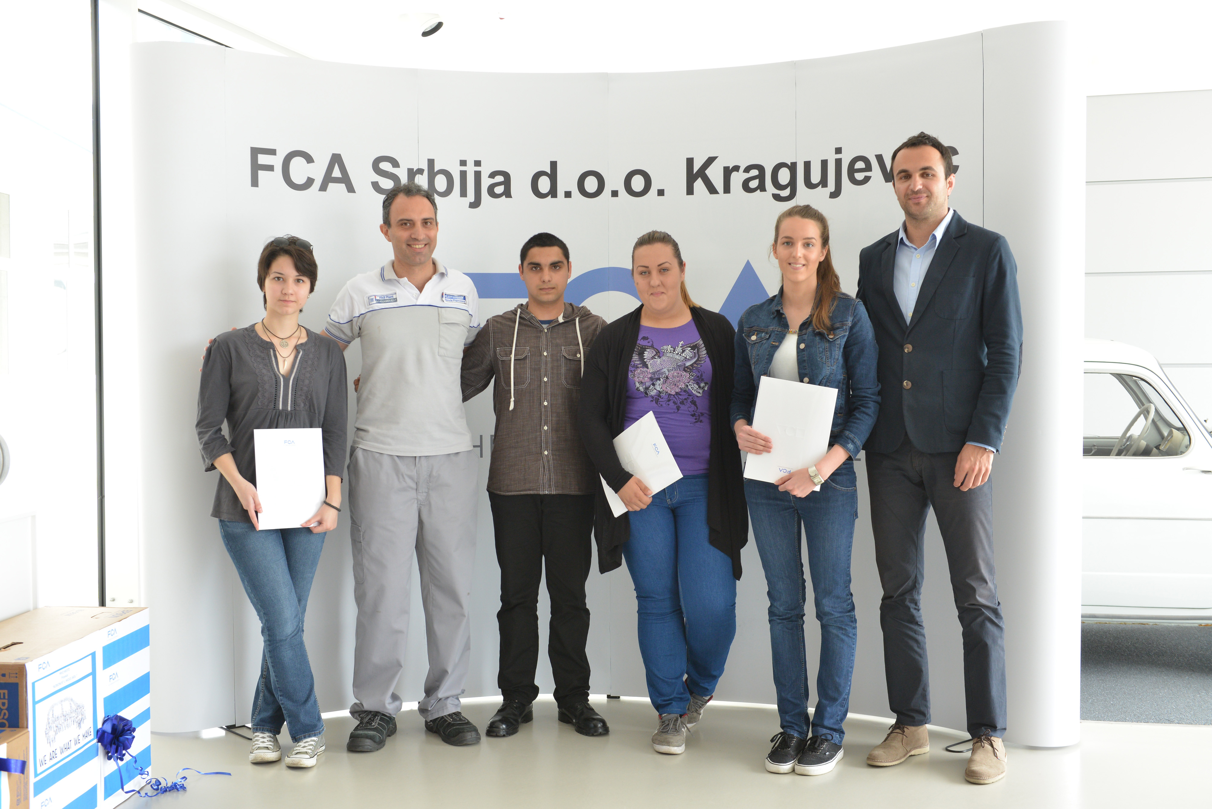 FCA Srbija nagradila najbolje učeničke projekte za bezbednost i zdravlje na radu
