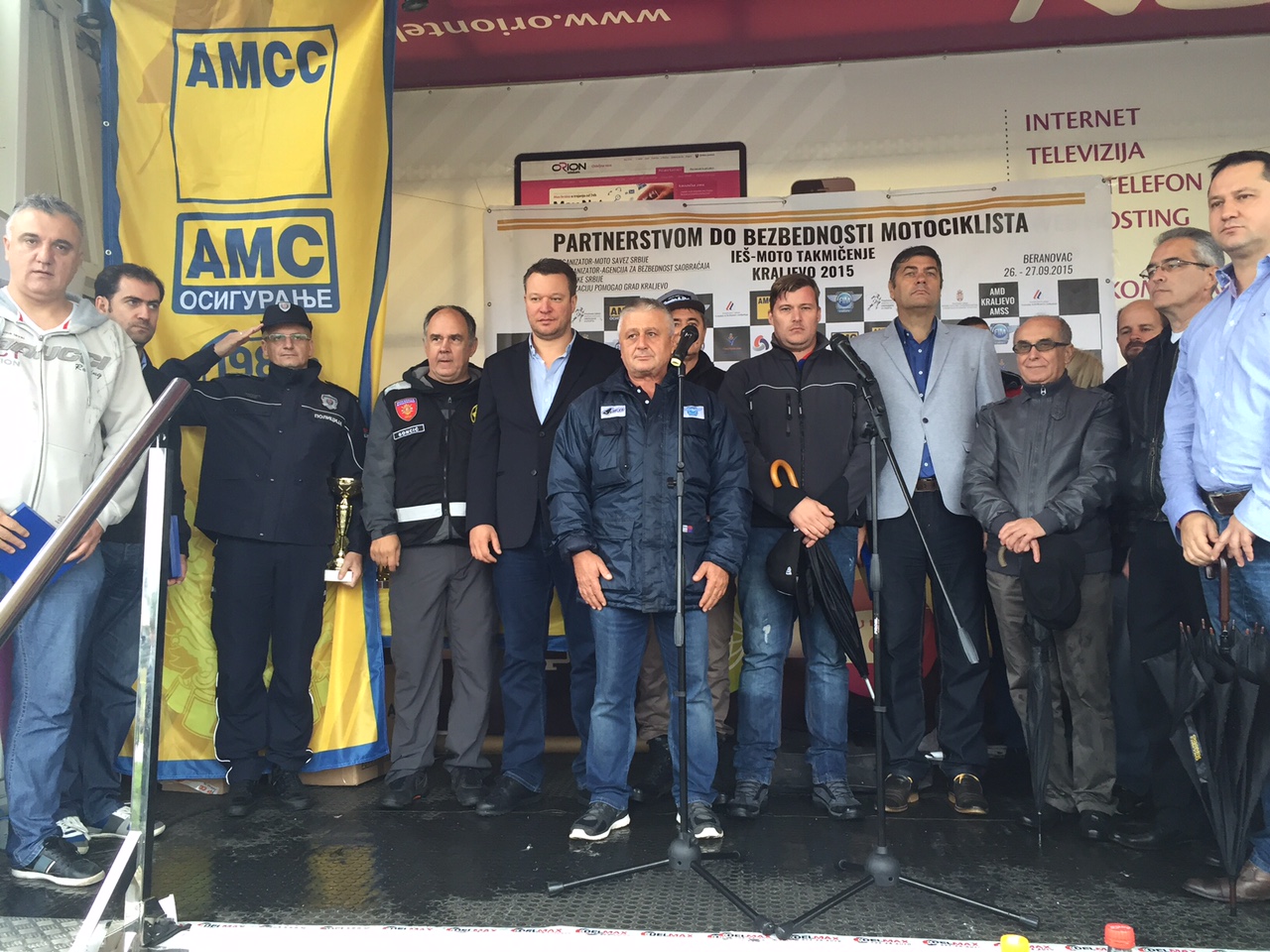 Fotografija - Otvaranje takmičenja Partnerstvom do bezbednosti motociklista