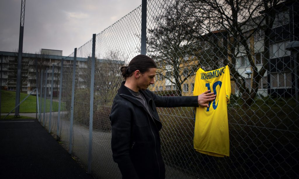 Zlatan Ibrahimović says goodbye to Swedish national football team in new Volvo V90 film