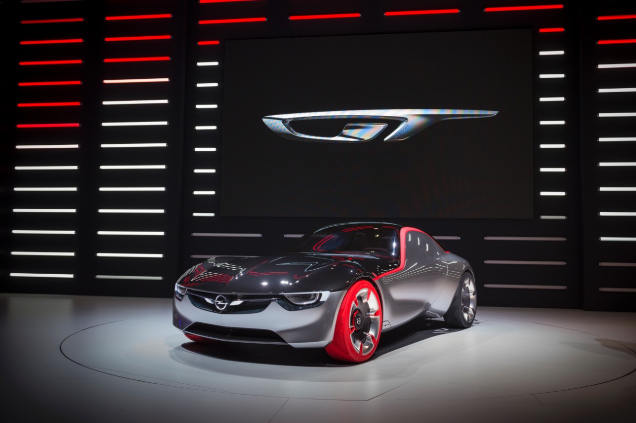 Titula automobilskog brenda za Opel GT Concept