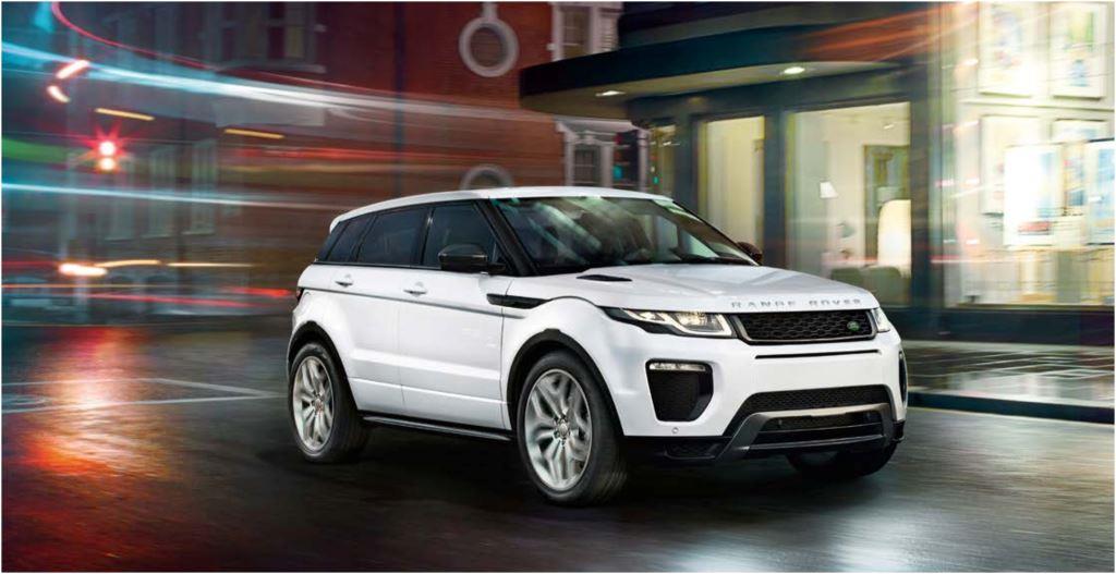 Novogodišnje pogodnosti za kupovinu snežno belog Range Rovera Evoque