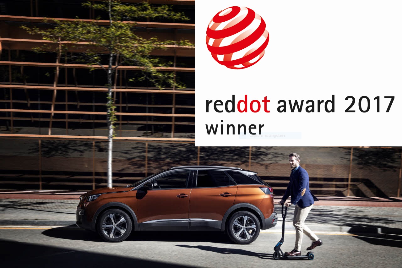 Peugeot je dobitnik dve Red Dot nagrade za dizajn za 2017.