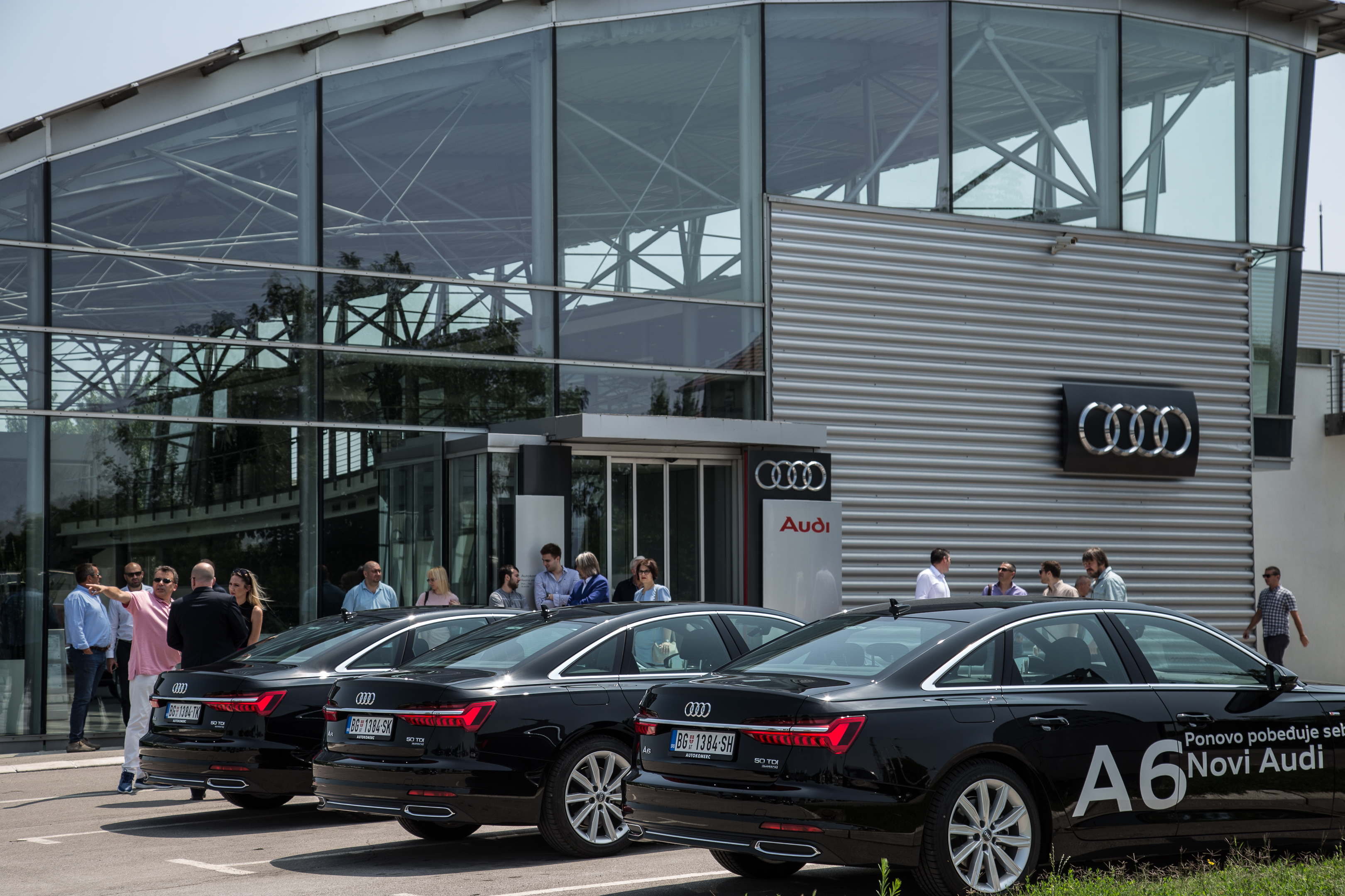 Autokomerc Centar Aerodrom organizovao ekskluzivnu promociju nove limuzine Audi A6