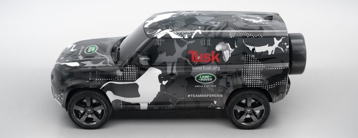 Kompanija Land Rover – Završna faza testiranja novog Land Rover Defender vozila, u saradnji sa Tusk Trust kompanijom