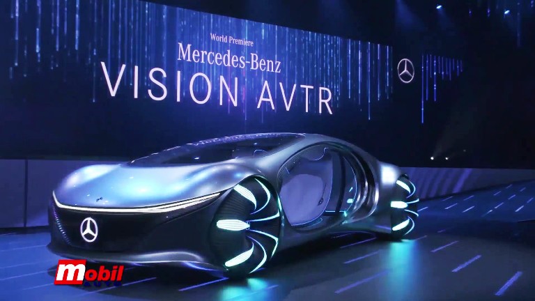 MOBIL AUTO TV – Predstavljen Mercedes Benz Vision AVTR –  inspirisan budućnošću